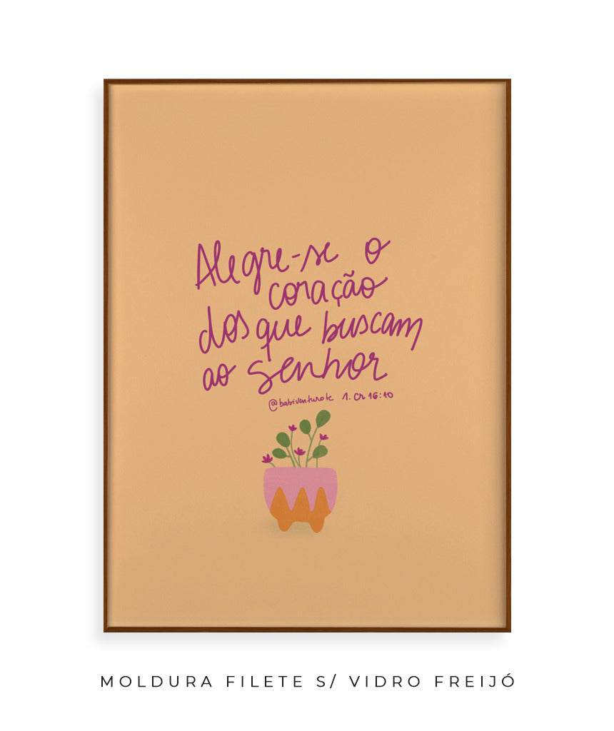 Quadro Alegre-se