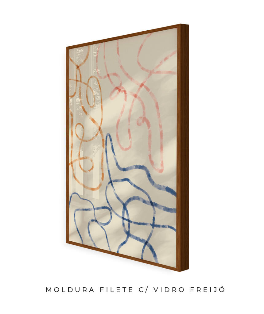Quadro Linhas e Caminhos