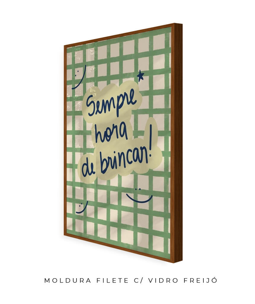 Sempre Hora de Brincar verde