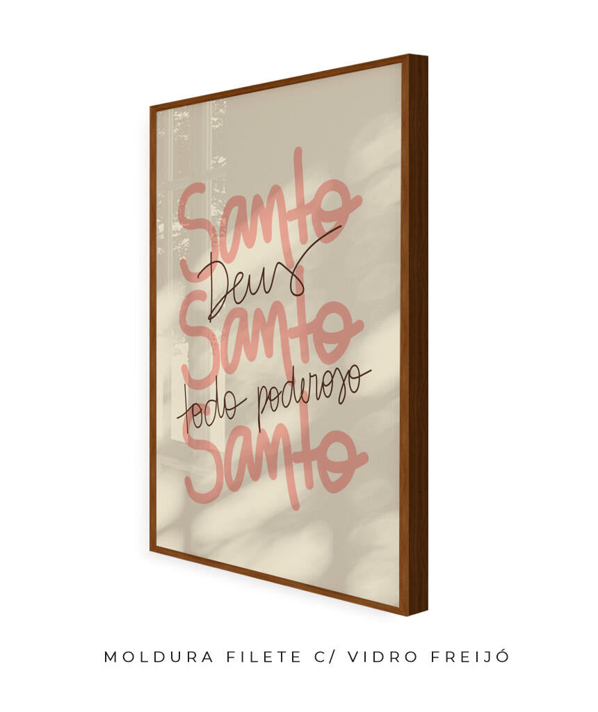 Quadro Santo Santo Santo