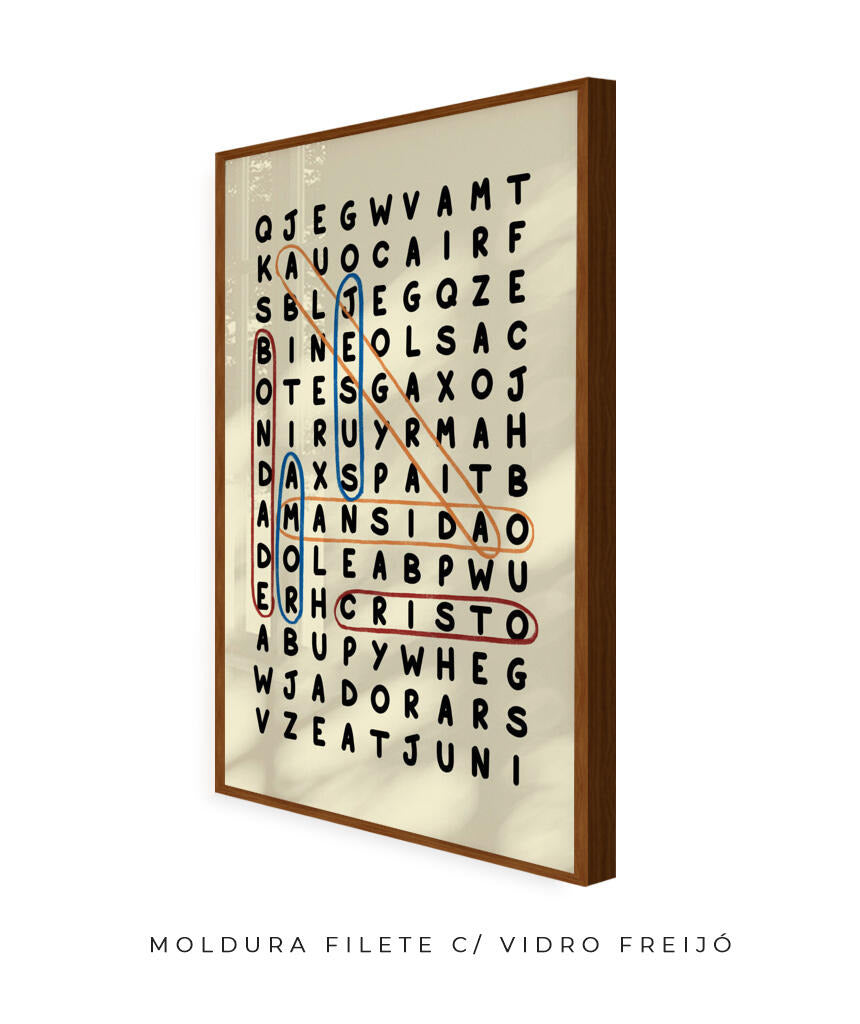 Quadro Caça-Palavras