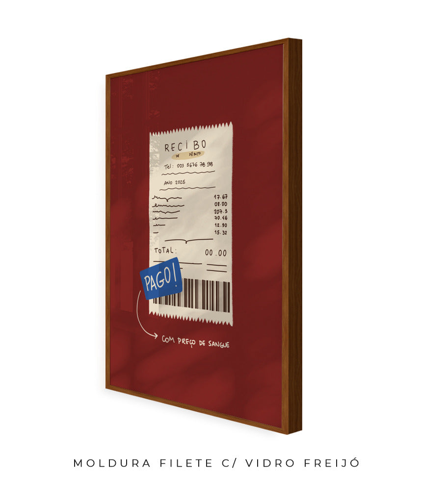 Quadro O Preço foi Pago