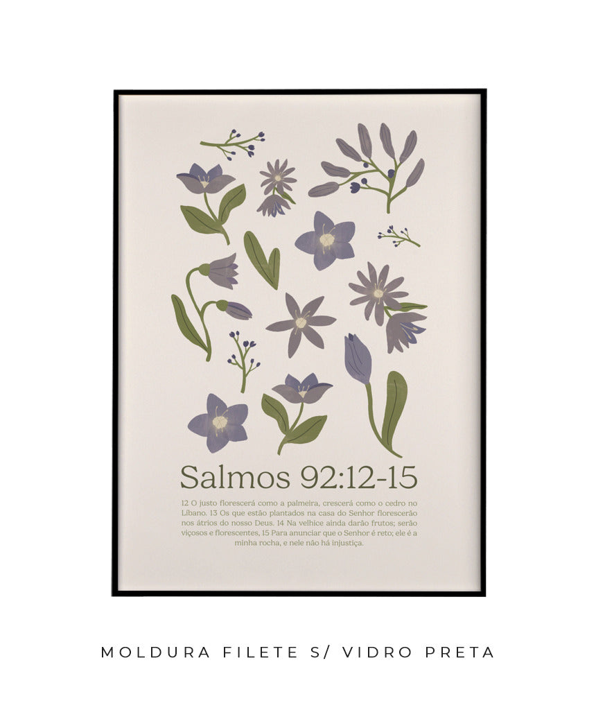 Quadro Salmos 92