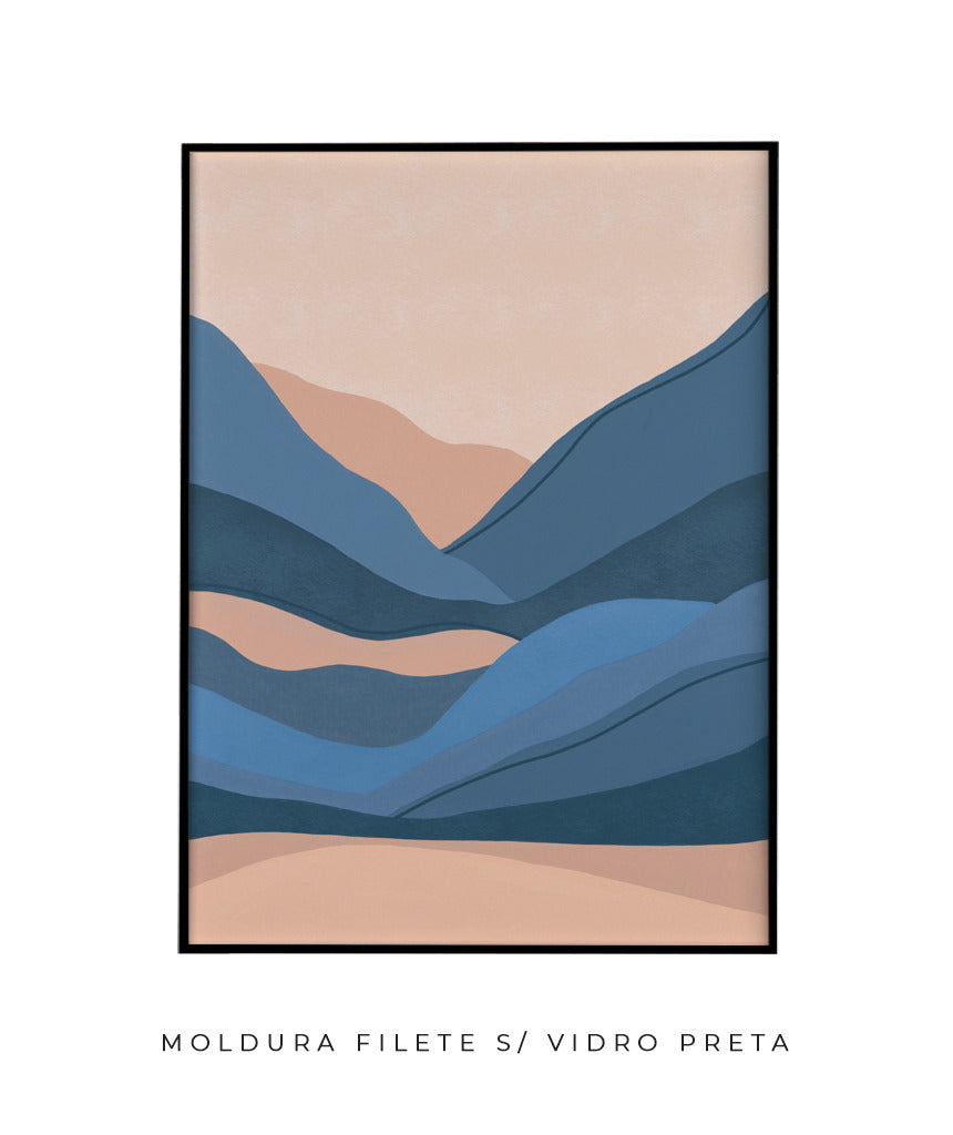 Quadro Monte Azul
