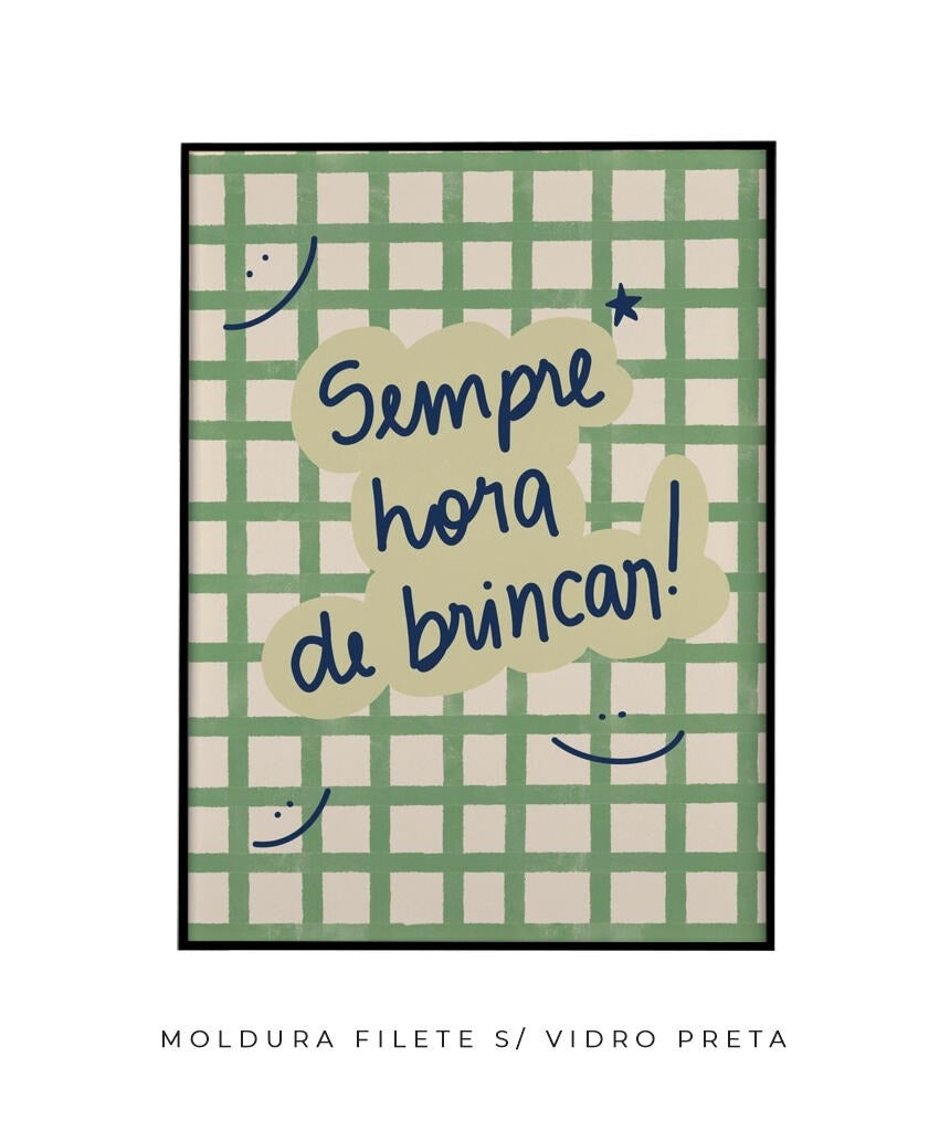 Sempre Hora de Brincar verde