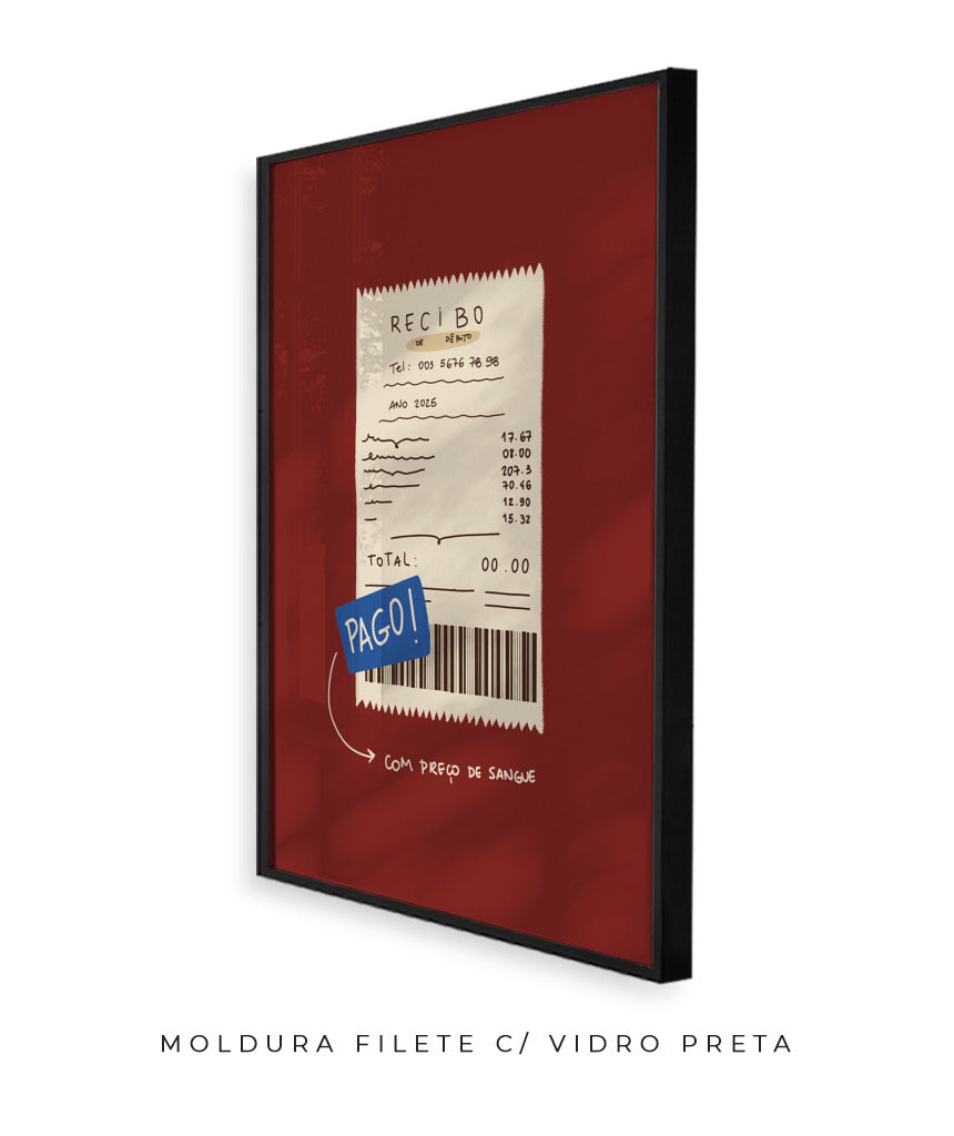 Quadro O Preço foi Pago
