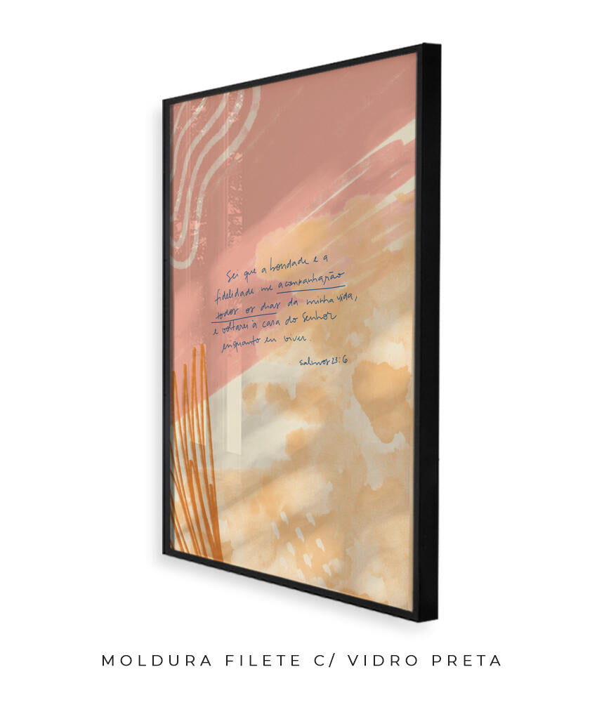 Quadro Salmo 23:6