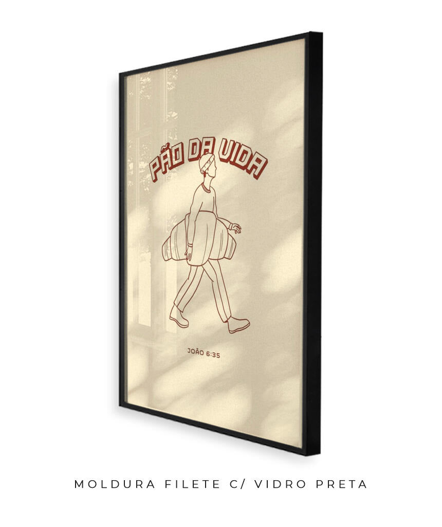 Quadro Pão da Vida
