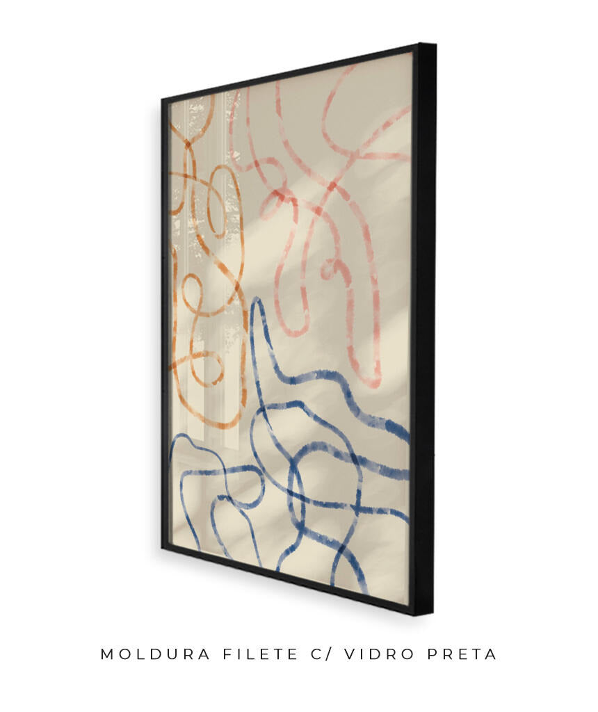 Quadro Linhas e Caminhos