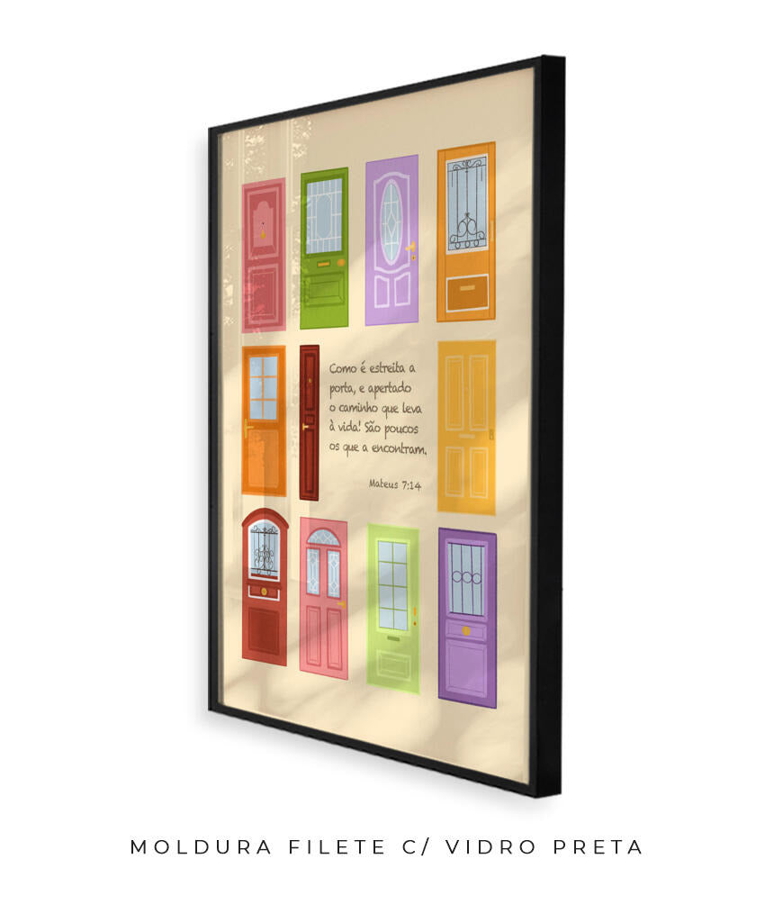 Quadro Porta Estreita