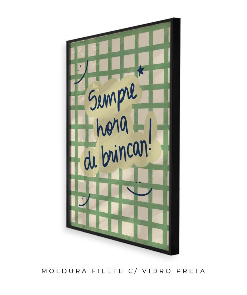 Sempre Hora de Brincar verde