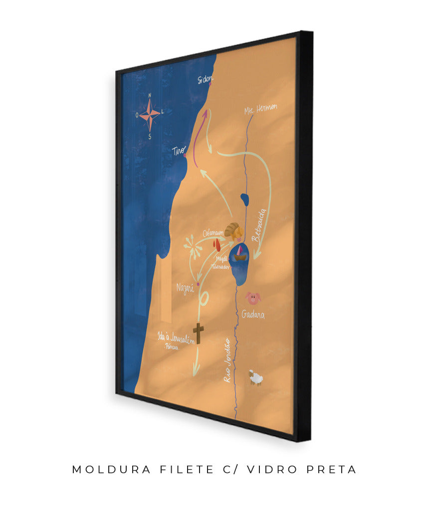 Quadro Caminhos de Jesus