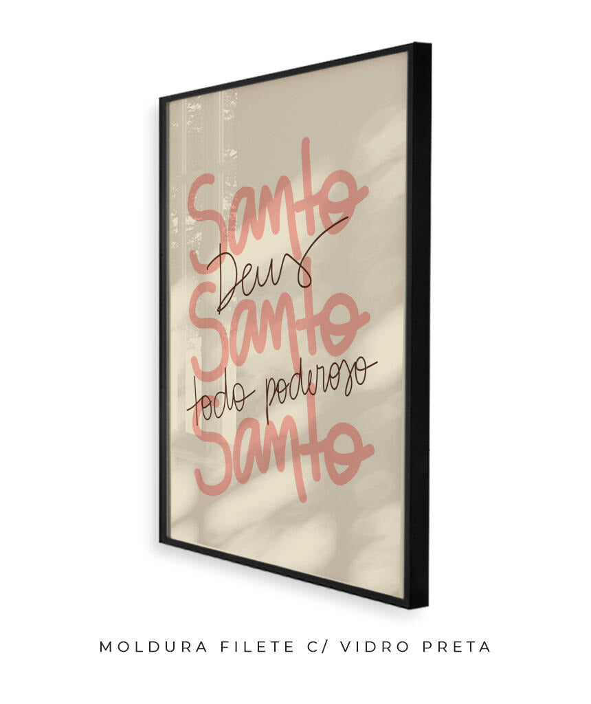 Quadro Santo Santo Santo