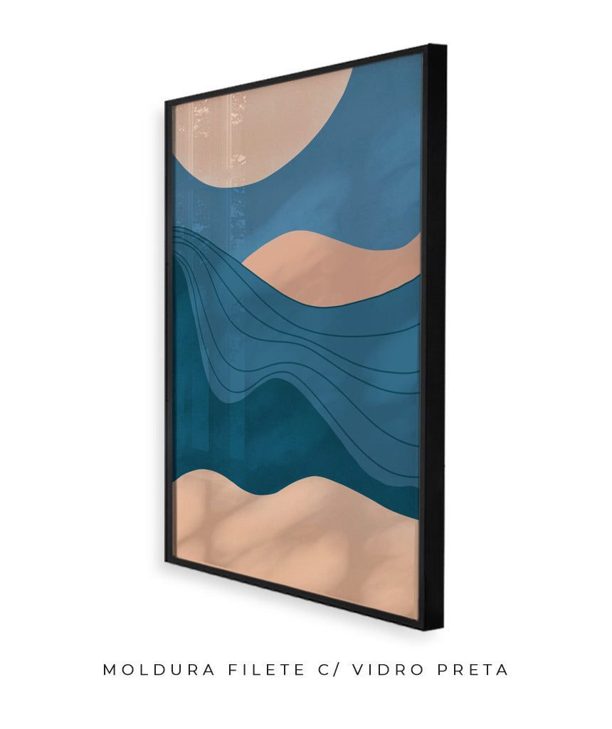 Quadro Linhas e Montes