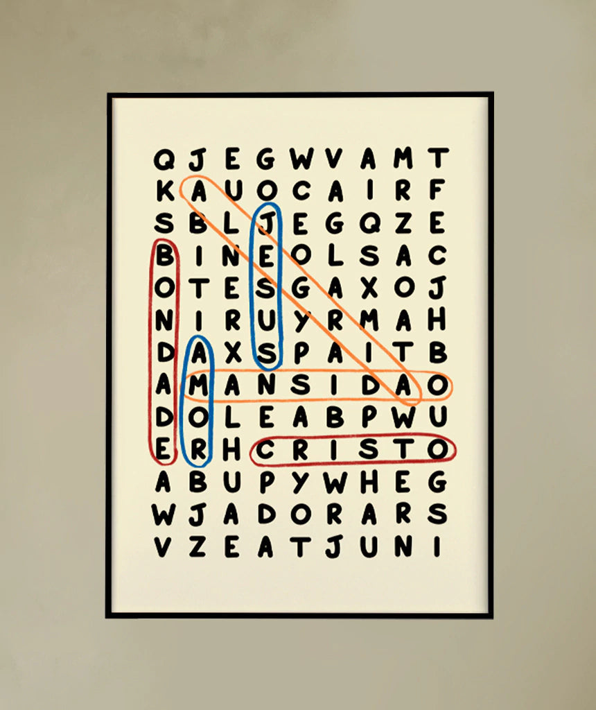 Quadro Caça-Palavras